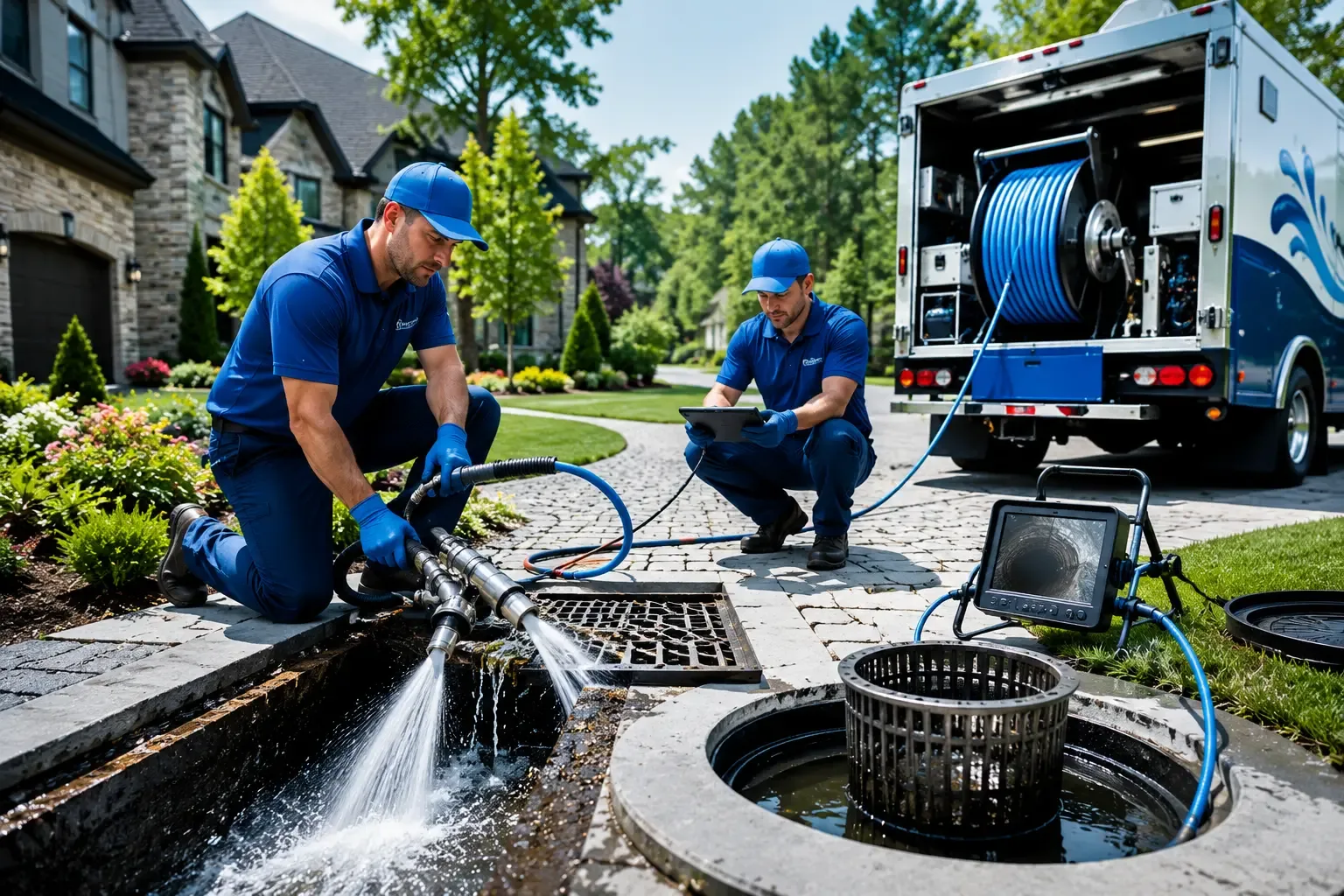 Local outdoor drain cleaning professionals in Glenmoore, PA